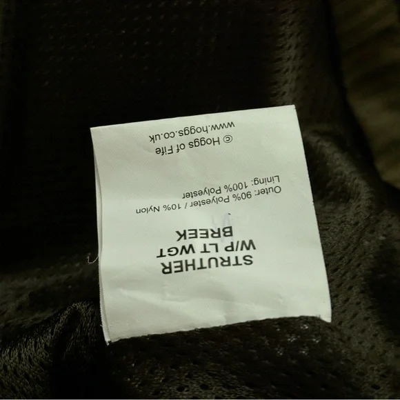 Hoggs of Fife Trousers Mens 3XL Struther Waterproof Breeks Hunting Brown NEW - Picture 6 of 8